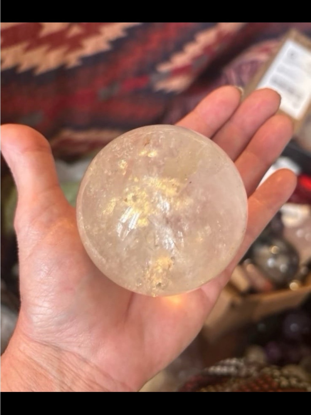 Clear Crystal Sphere